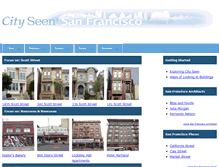 Tablet Screenshot of city-seen.com